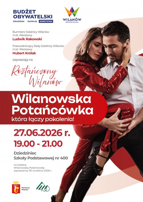 Roztańczony Wilanów - Wilanowska Potańcówka, która łączy pokolenia