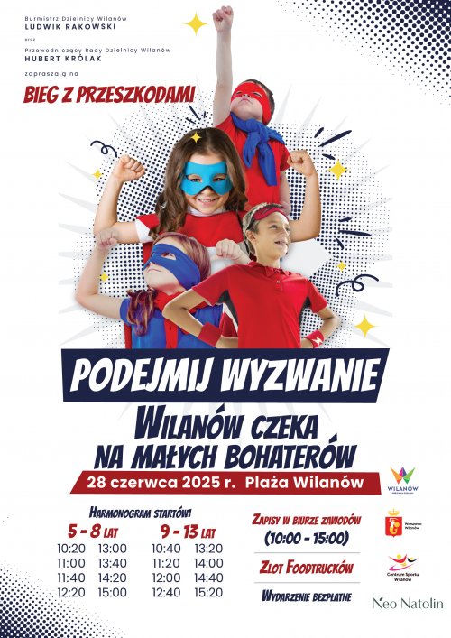 Bieg z przeszkodami dla dzieci