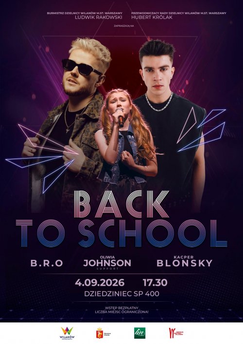 Koncerty Back to School