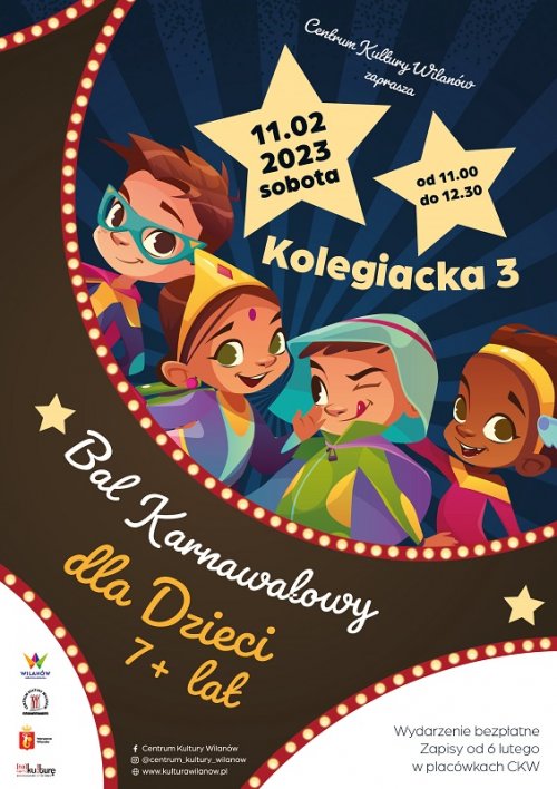Bal karnawałowy dla dzieci