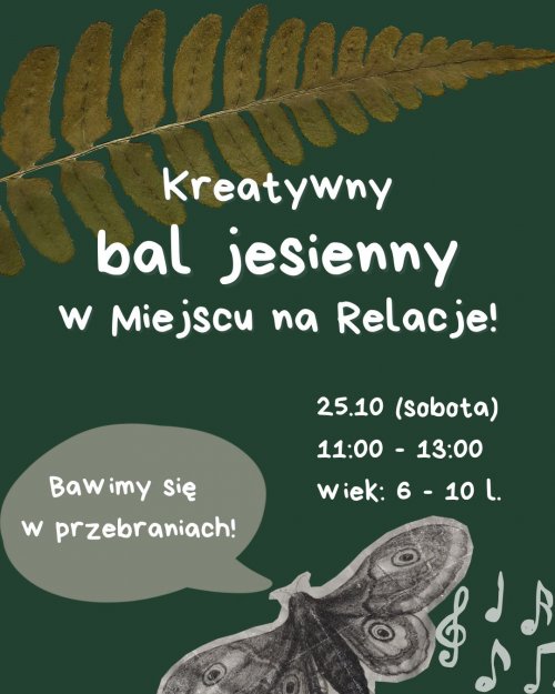 Kreatywny Bal Jesienny w Przebraniach