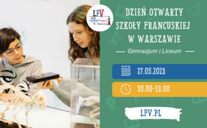 Dzień Otwarty Szkoły Francuskiej na Saskiej Kępie