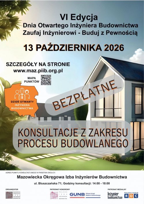 Dni Otwarte Inżyniera Budownictwa
