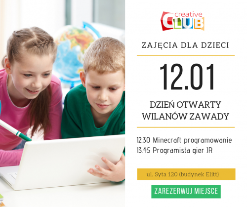 Dni otwarte Creative Club Wilanów-Zawady