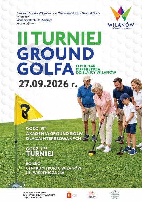 II Turniej Ground Golfa o Puchar Burmistrza Dzielnicy Wilanów