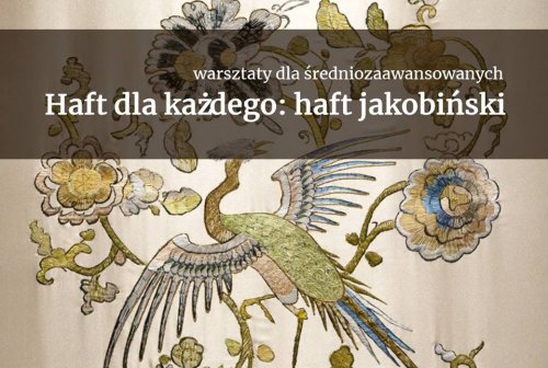 Warsztaty haftu dla dorosłych w Pałacu