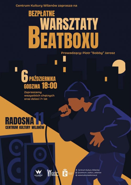 Bezpłatne warsztaty beatboxu 