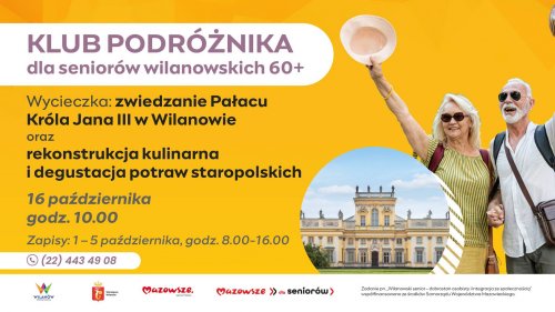 Klub Podróżnika dla seniorów