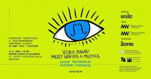 Wykład multimedialny l Sztuka plakatu. Między grafiką a muzyką