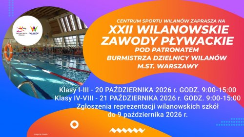 XXII Wilanowskie Zawody Pływackie