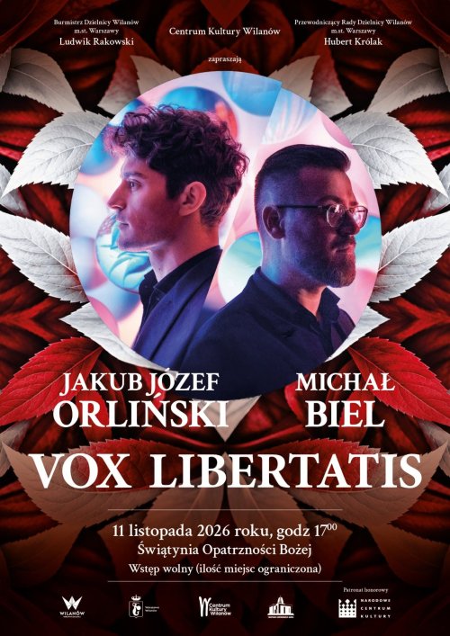 Koncert „Vox Libertatis” w Święto Niepodległości
