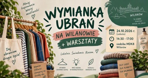 Wymiana ubrań na Wilanowie