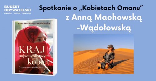 Literacki czwartek z Anną Machowską-Wądołowską