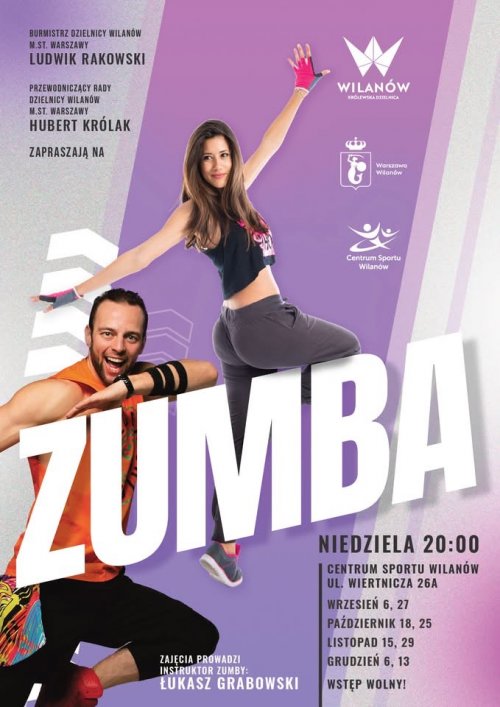 Zumba wraca do Wilanowa!