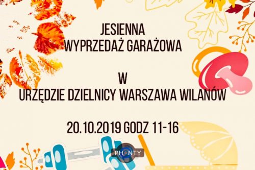 Jesienna wyprzedaż garażowa