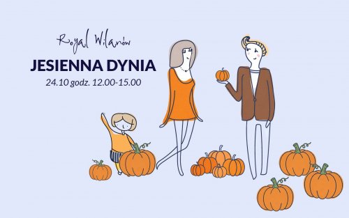 Jesienna dynia w Royal Wilanów!
