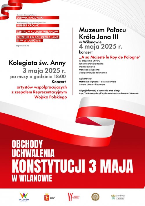 Obchody Uchwalenia Konstytucji 3 Maja w Wilanowie - Koncert