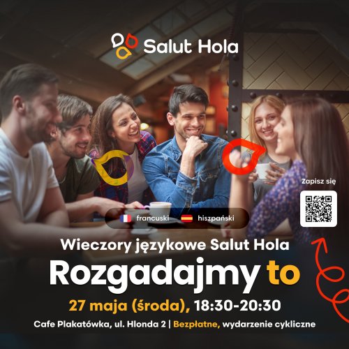 Rozgadajmy to! Wieczorek konwersacyjny Salut Hola