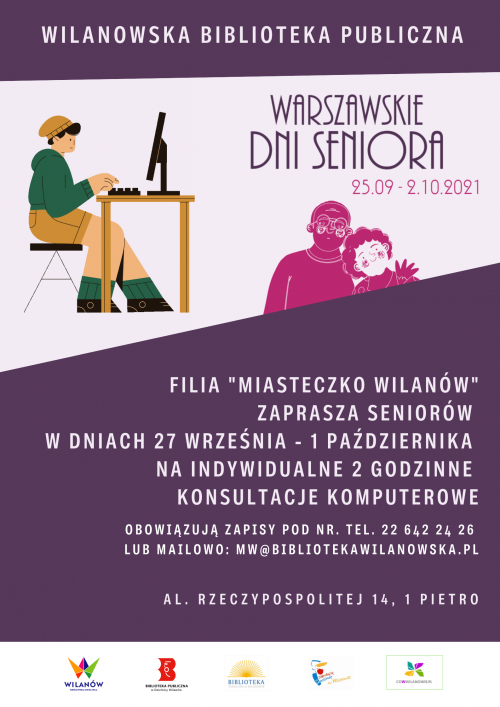 Konsultacje komputerowe dla seniorów