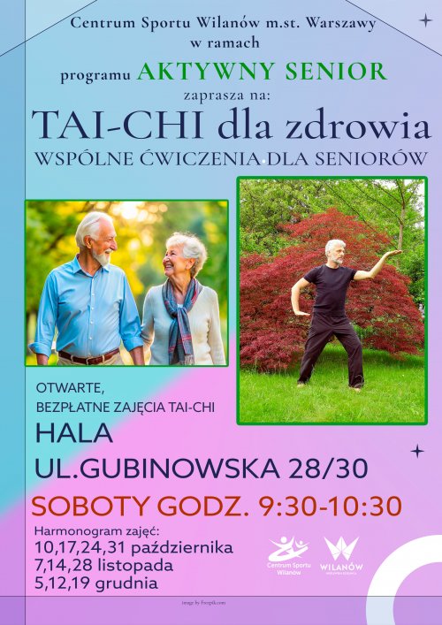 Tai-chi dla zdrowia-wspólne ćwiczenia dla seniorów