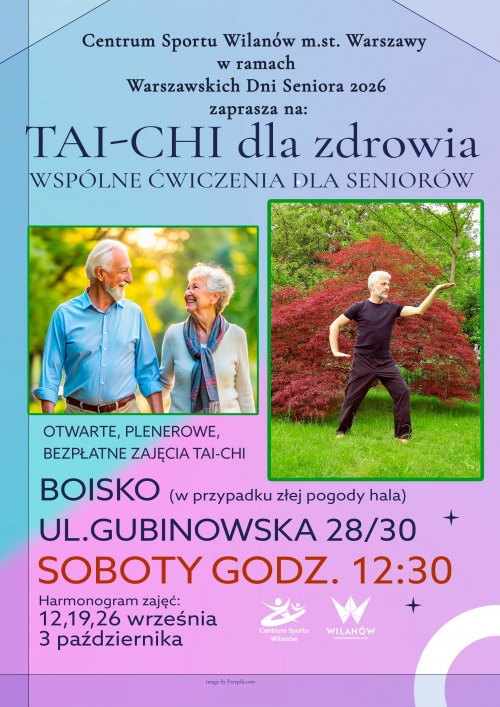 Tai-chi dla zdrowia-wspólne ćwiczenia dla seniorów