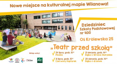 Teatr przed szkołą
