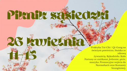 Piknik Sąsiedzki przy Normobarii Wilanów