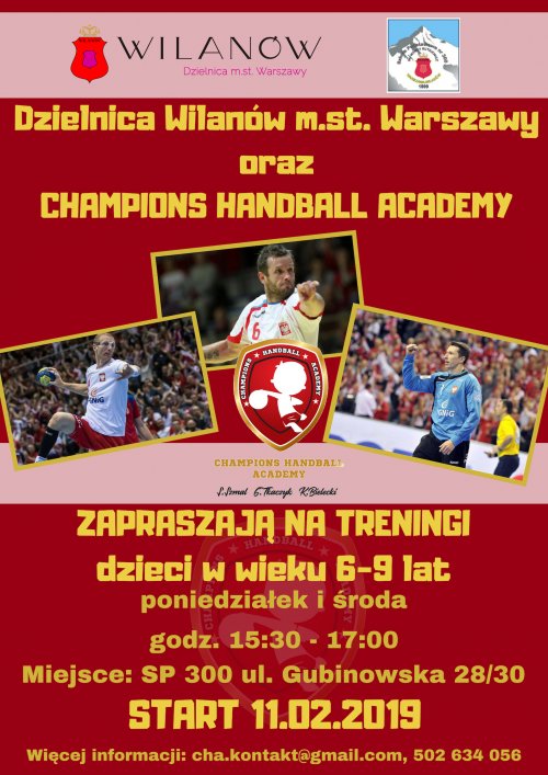 Treningi piłki ręcznej