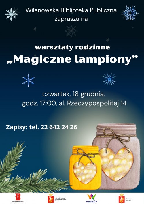 Warsztaty rodzinne „Magiczne lampiony”