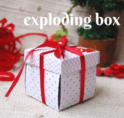 Świąteczny Exploding BOX