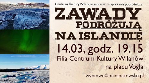 Zawady podróżują na Islandię